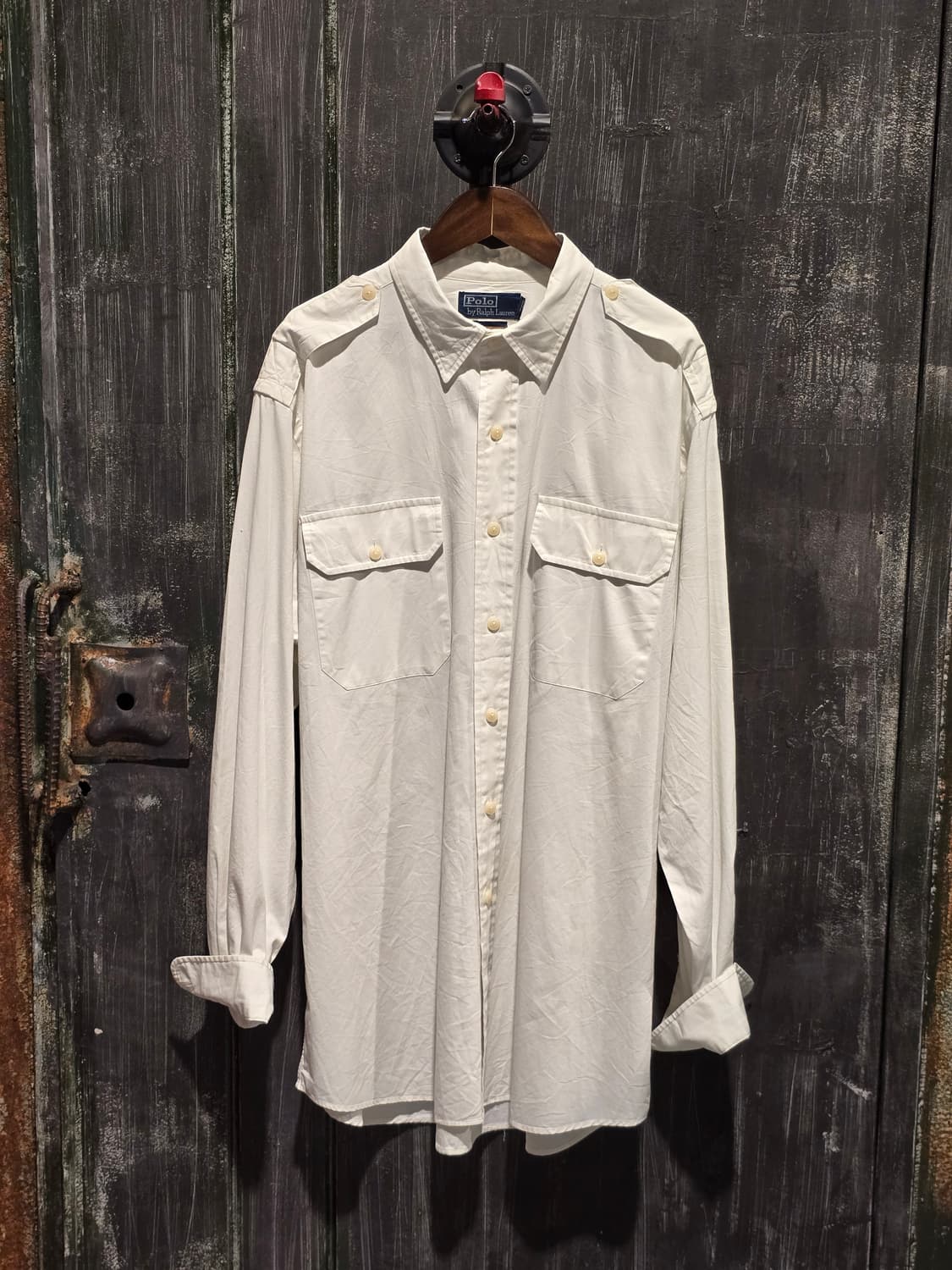 90s Polo by Ralph Lauren Military  Shirt 상품이미지1