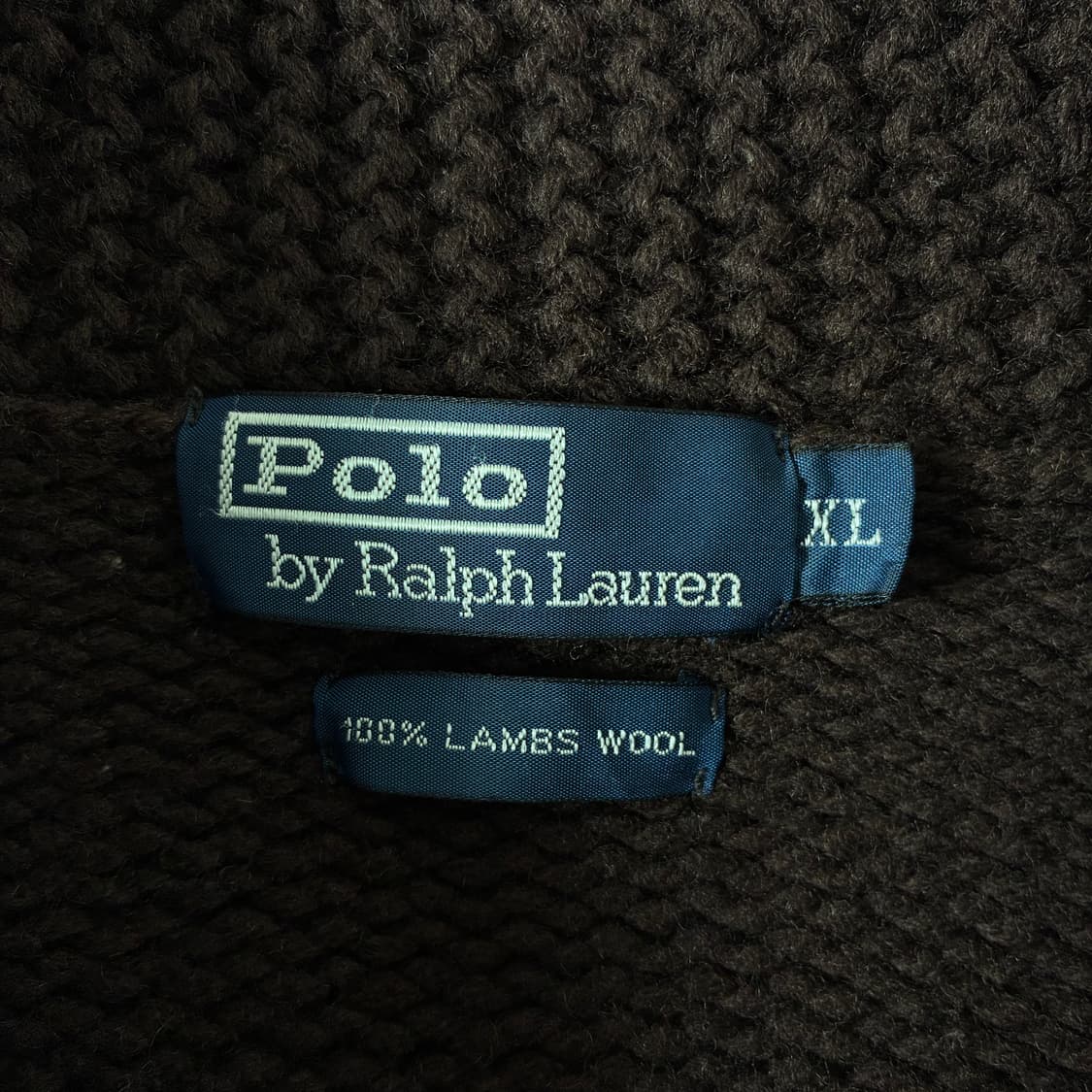 Polo  폴로 랄프로렌 램스울 숄카라 니트 가디건   상품이미지5
