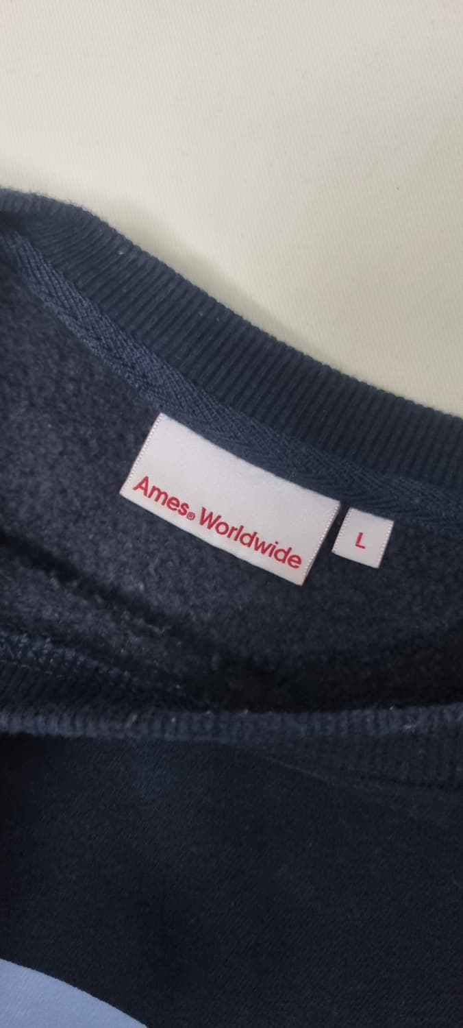 아메즈 월드와이드 기모 맨투맨 L _ 공용, 남성 상품이미지9