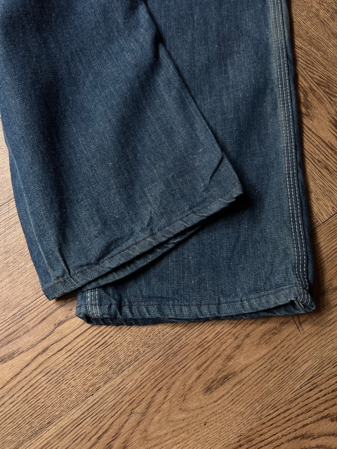 [25]70's 칼하트 OG 하드 페이딩 덩가리 싱글니 워크팬츠 상품이미지7