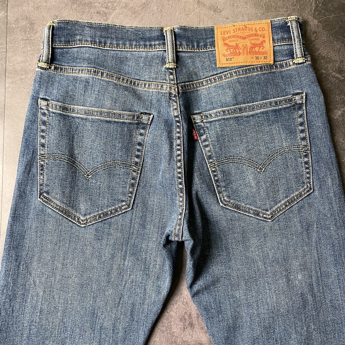 LEVI'S 리바이스512 빈티지 슬림 테이퍼드 핏 데님 코튼팬츠 상품이미지6