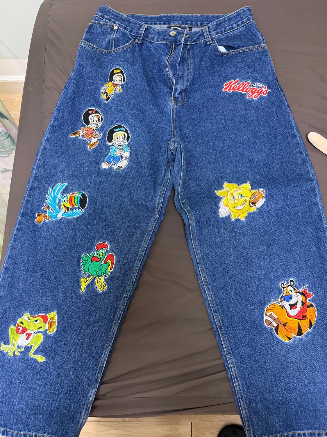 위캔더스 캘로그 데님 바지 KELLOGGS H.O.F DENIM PANT 상품이미지2