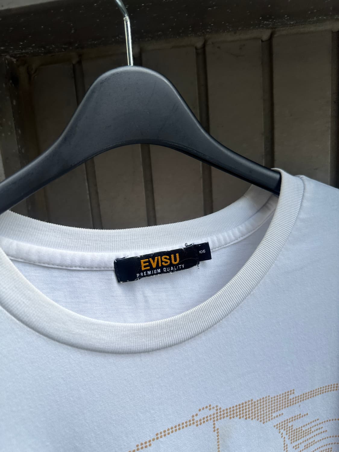 EVISU printing tee -white 상품이미지4