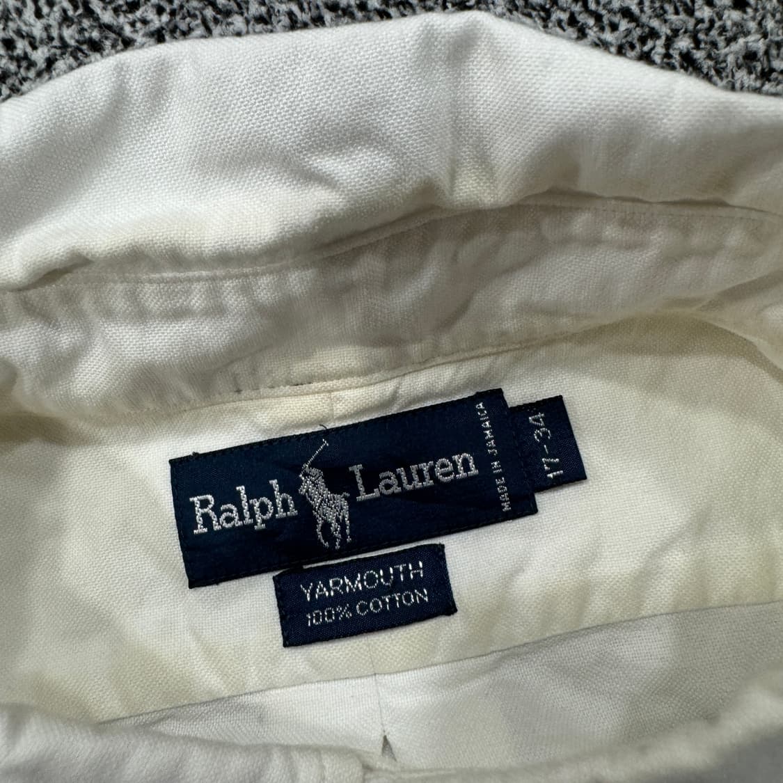 폴로 랄프로렌 야머스핏 화이트 셔츠  상품이미지4