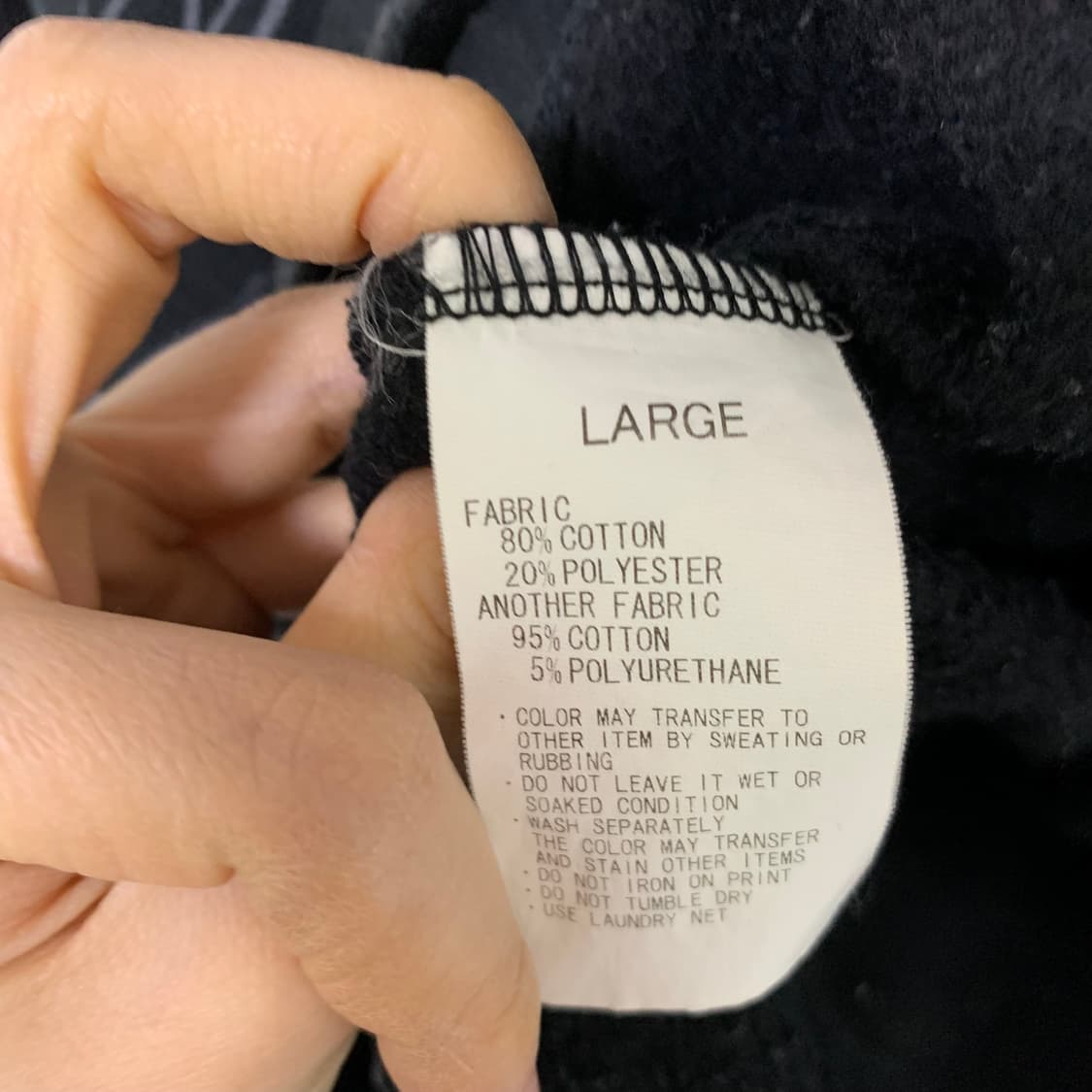 스투시 재팬 레터링 프린팅 기모 후드티 차콜 L 빈티지 남녀공용 상품이미지8