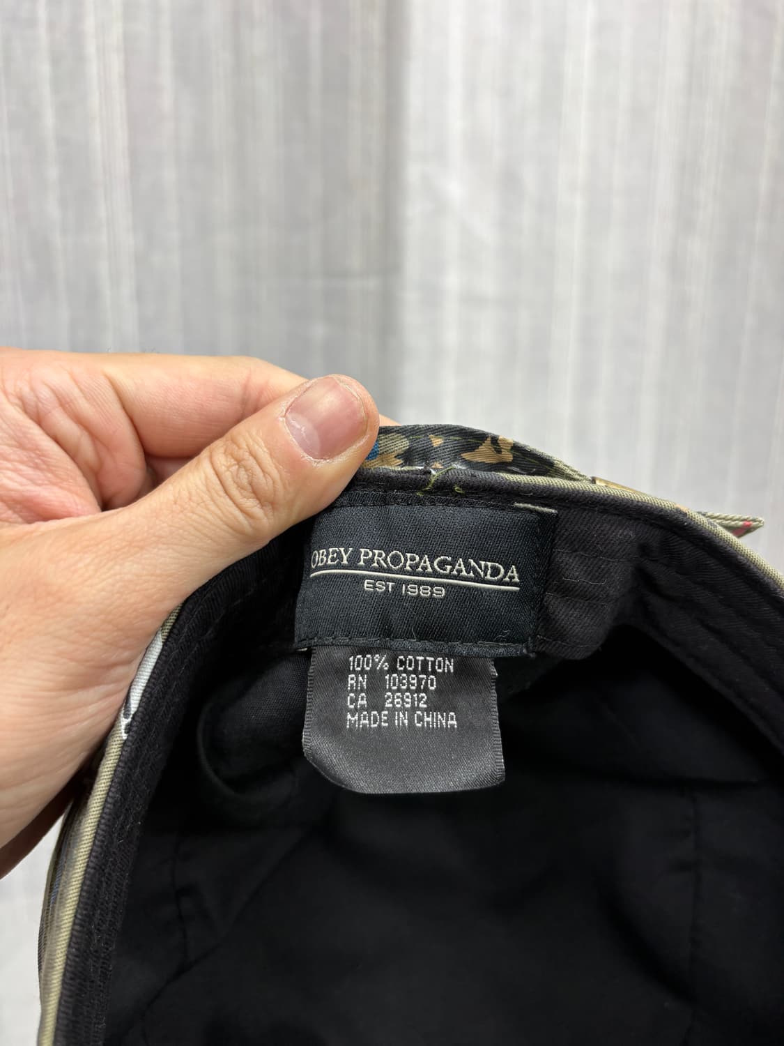 Obey 오베이 Propaganda 5패널 스트랩백 군모 모자 상품이미지7