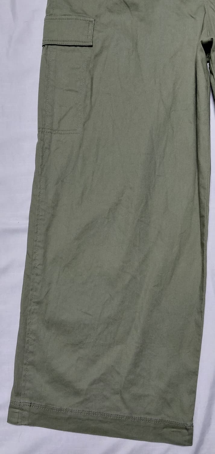 [44/77-88] EVEX by KRIZIA 코튼 린넨 와이드 카고바지 상품이미지3