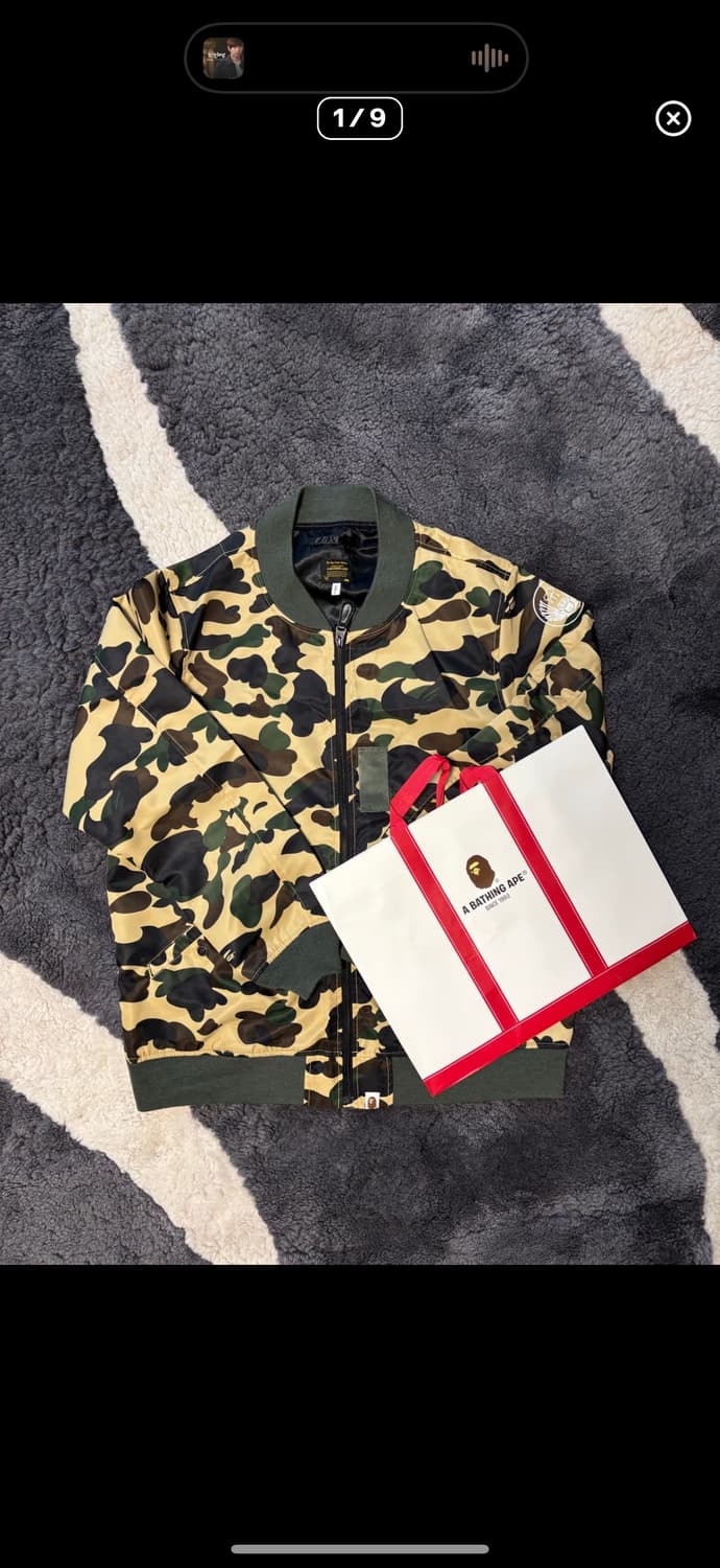 베이프 항공점퍼 MA-1 상품이미지1