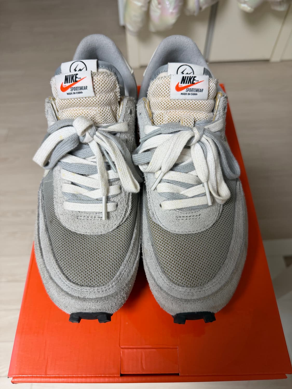 [275] 나이키x사카이x프라그먼트 LD와플 라이트 스모크 그레이 상품이미지1