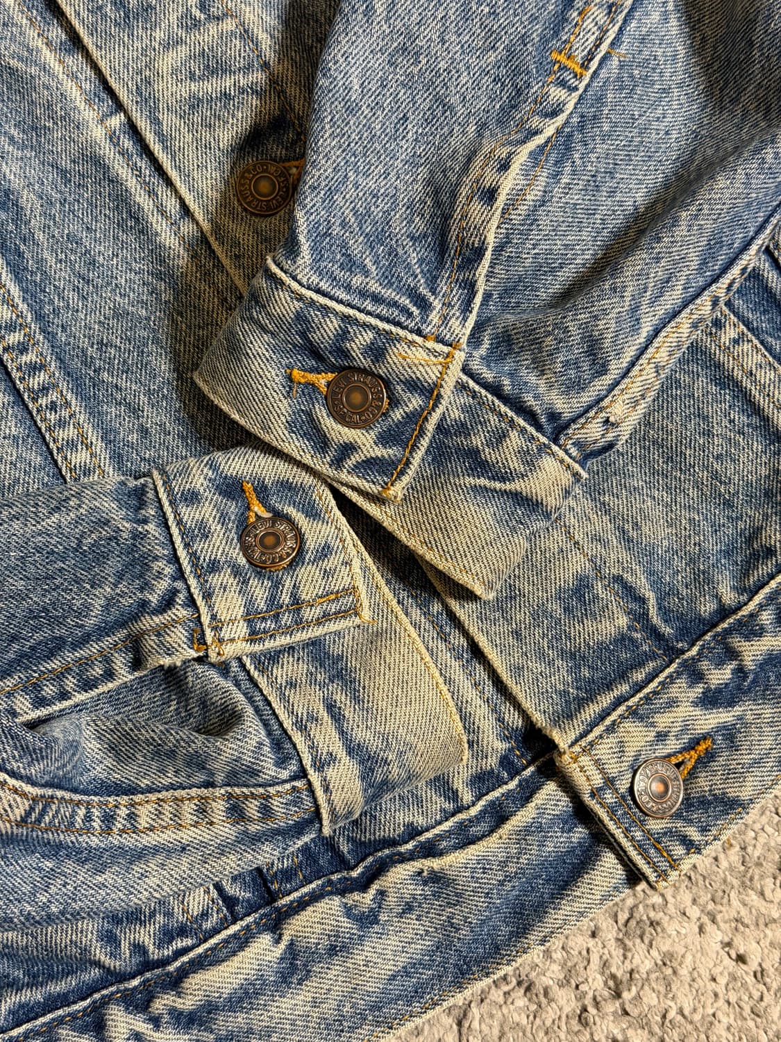 80s 리바이스 3세대 데님 자켓 USA 상품이미지7