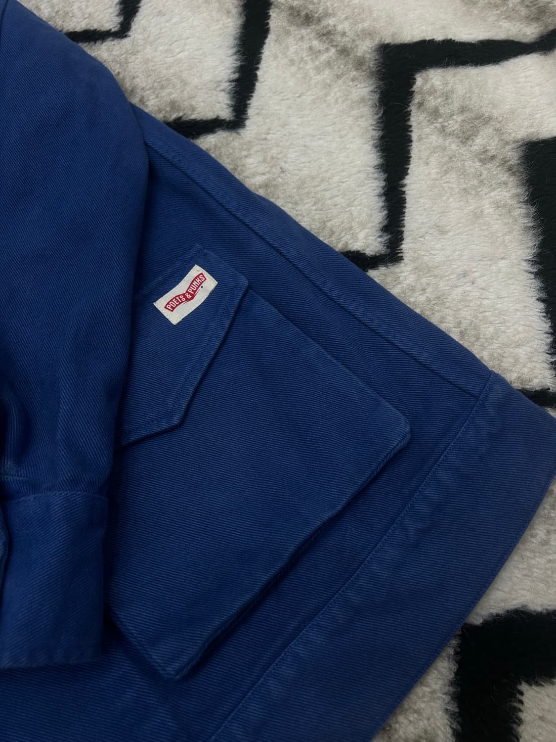 [S]Poets&Punks 캔버스 워크자켓/블루 상품이미지1