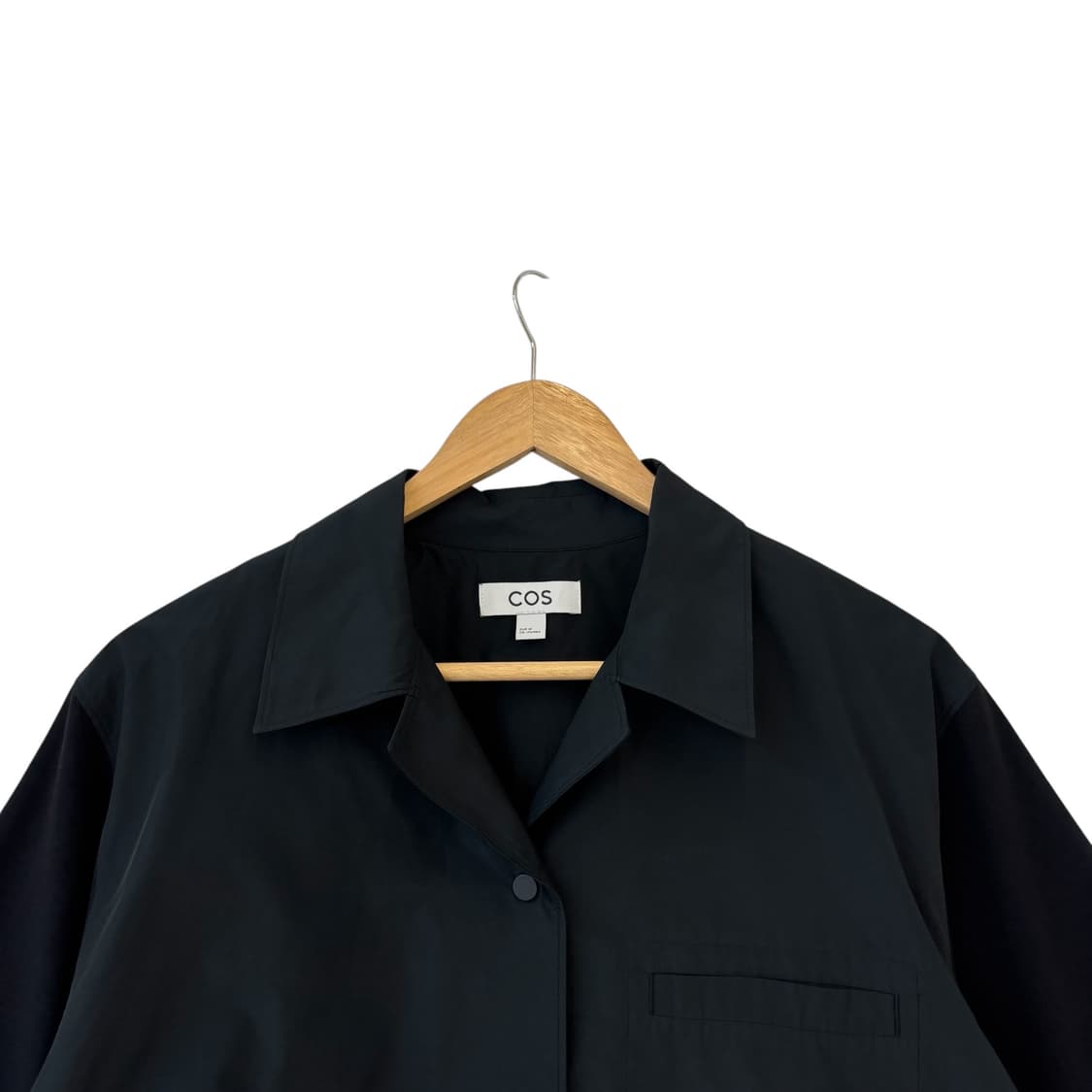 코스 박시 나일론 패널 볼링 셔츠 블랙 M 상품이미지2