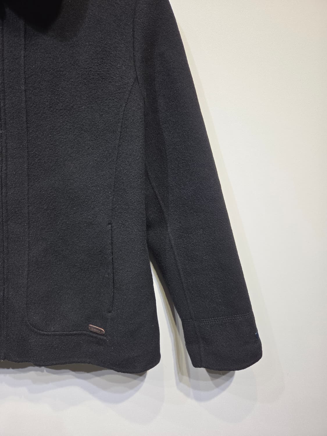 크로커다일레이디 렉스 퍼 배색 울 자켓 상품이미지5