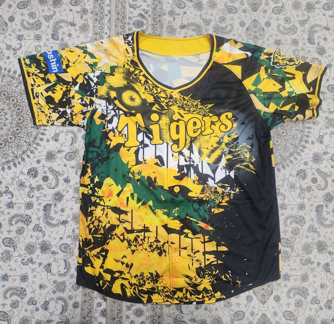 미즈노 한신 타이거즈 야구 유니폼 (95-100) 상품이미지1