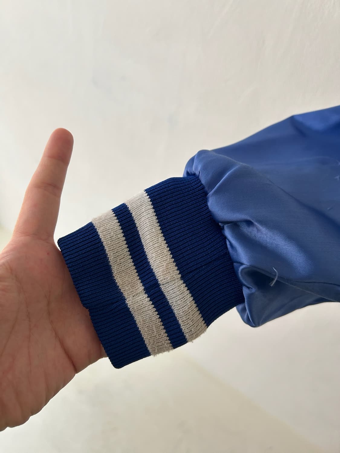 70-80's  vtg Empire Sporting goods satin 상품이미지7