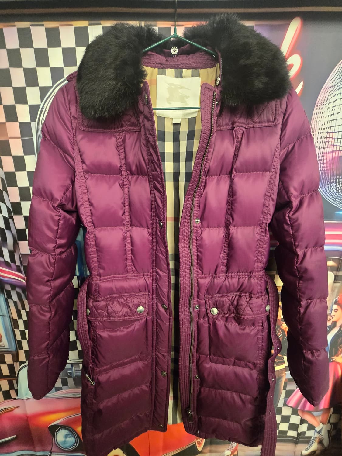 버버리 (Burberry)
 퍼플  구스패딩 상품이미지3