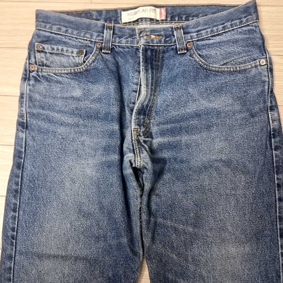 리바이스505 청바지 REGULAR FIT 블루(33) 상품이미지2