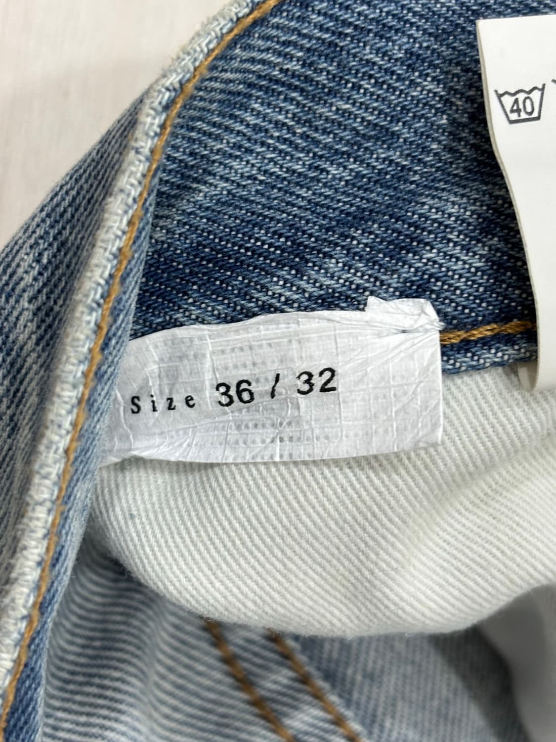 sunflower 빈티지 루즈핏 데님팬츠 36/32 상품이미지5