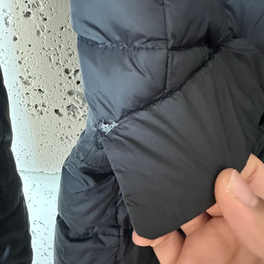 110 지오지아 패딩 코트 블랙 상품이미지3