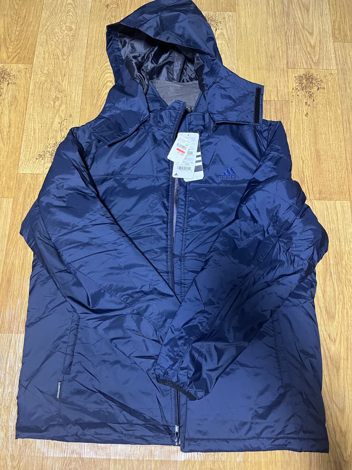 아디다스 네이비 바람막이 자켓 택포함 새상품 상품이미지1