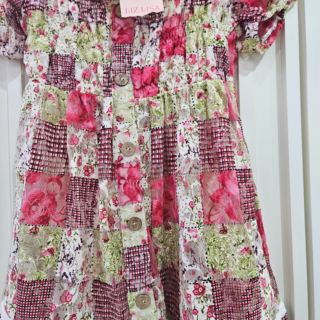 LIZ LISA 패치워크 원피스 상품이미지8