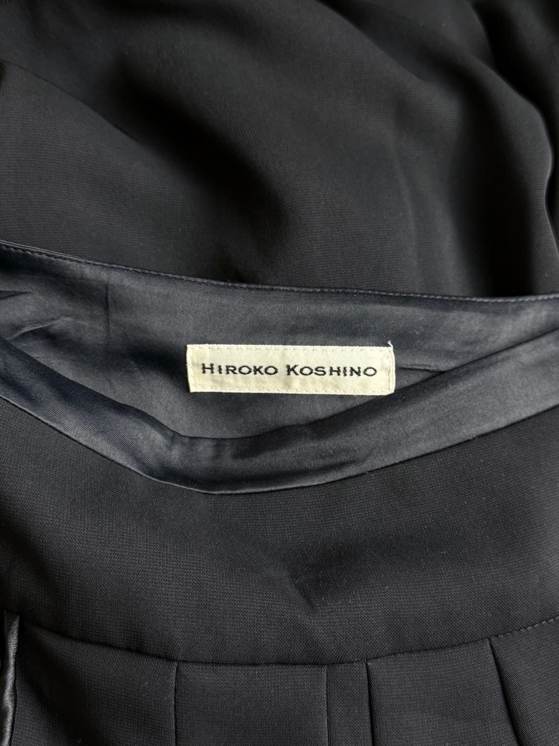 Hiroko Koshino 트리밍 롱스커트 상품이미지6