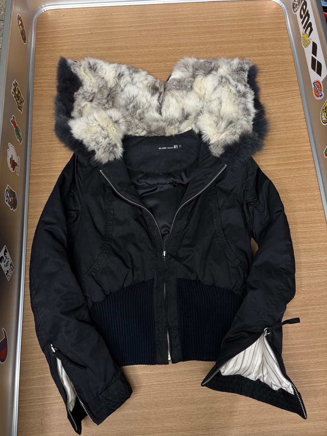 ELOQ 토끼 퍼 N2B자켓 상품이미지3