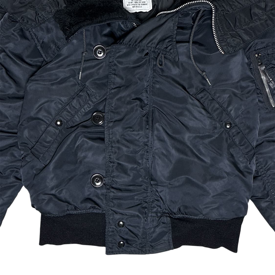 80s Alpha Industries N-2B Black 상품이미지8