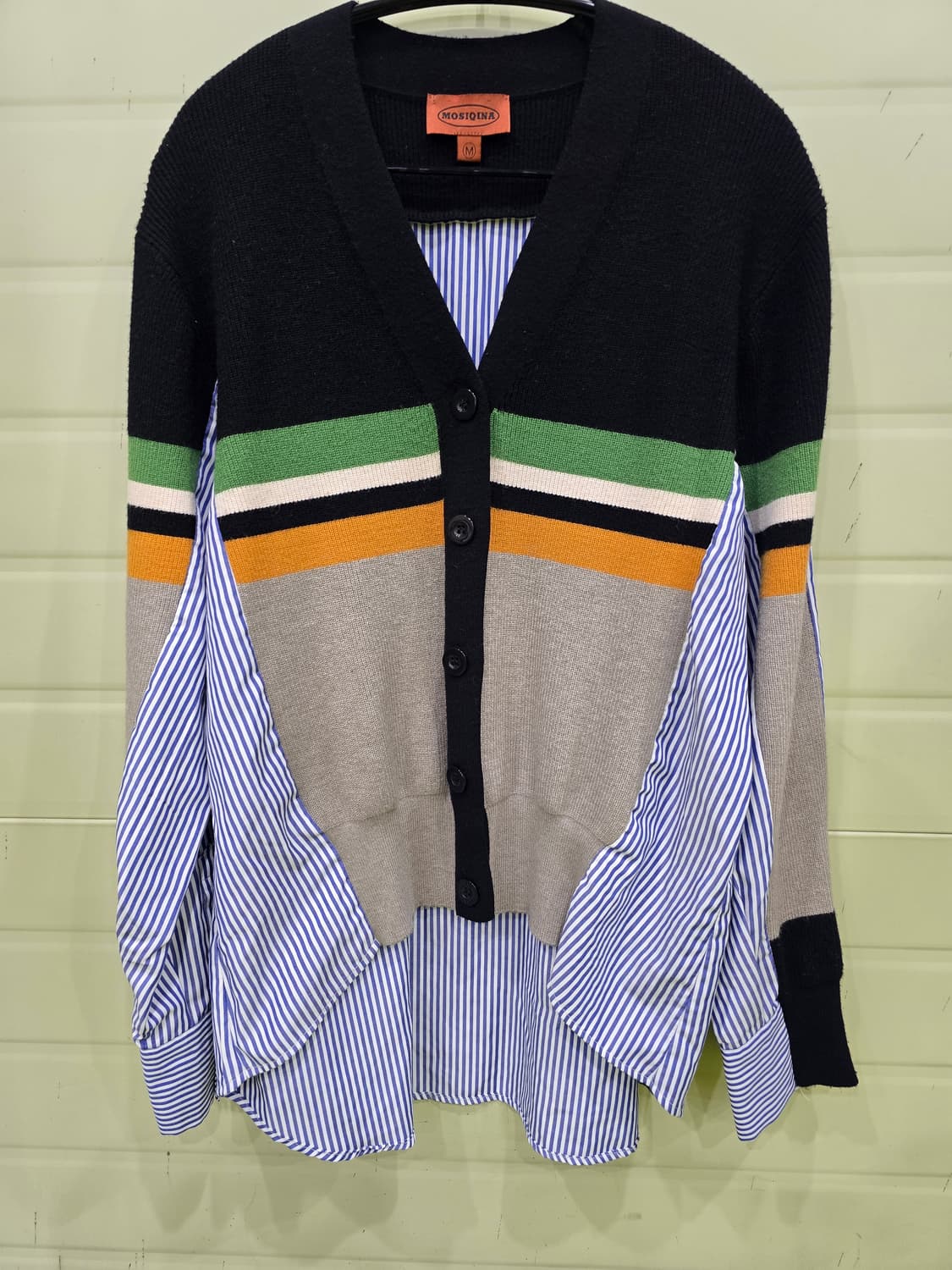 MOSIQINA 레이어드 가디건 셔츠 M 상품이미지1