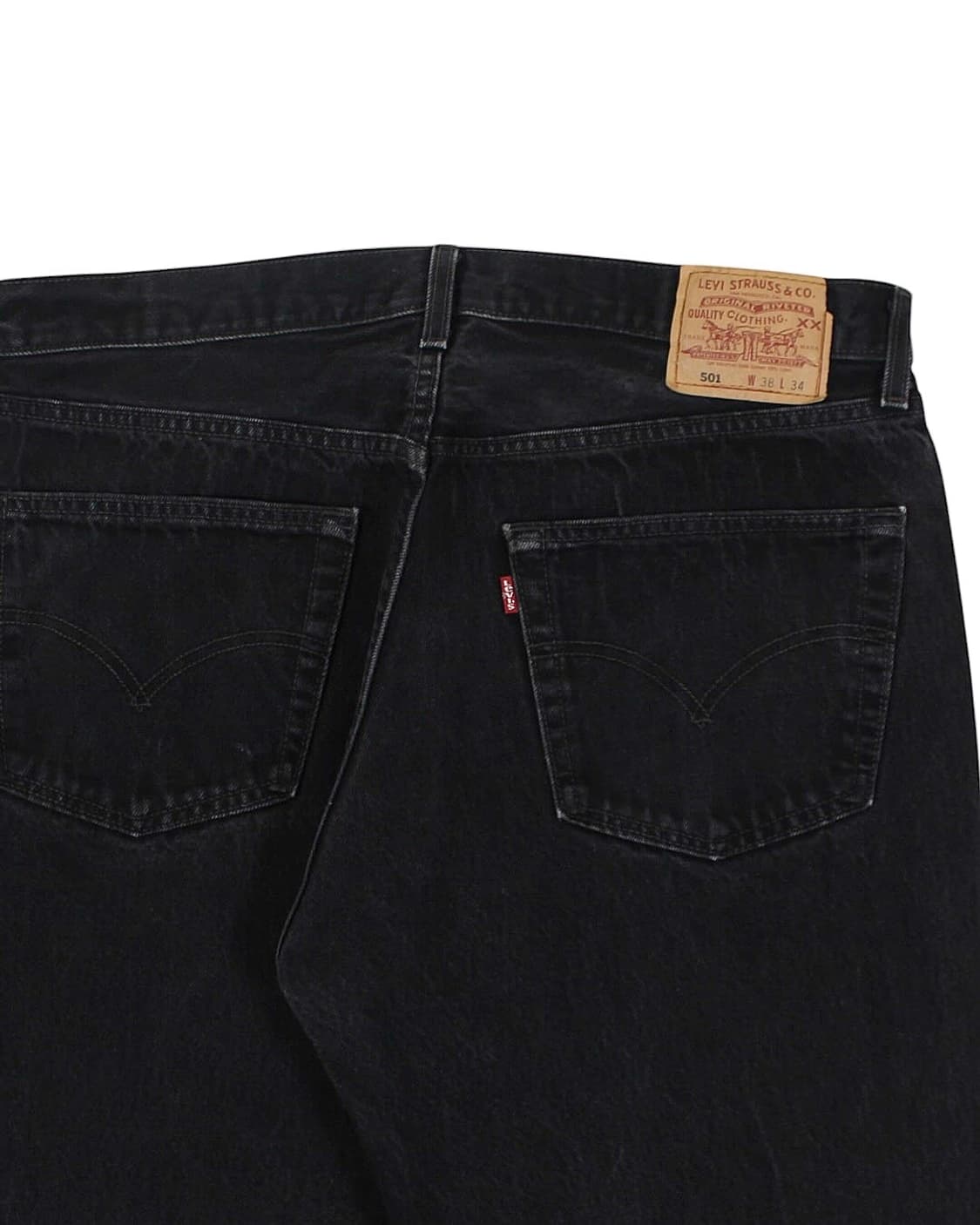 1997 USA 리바이스 501-0660 블랙 데님 팬츠 빈티지 미국제 상품이미지3
