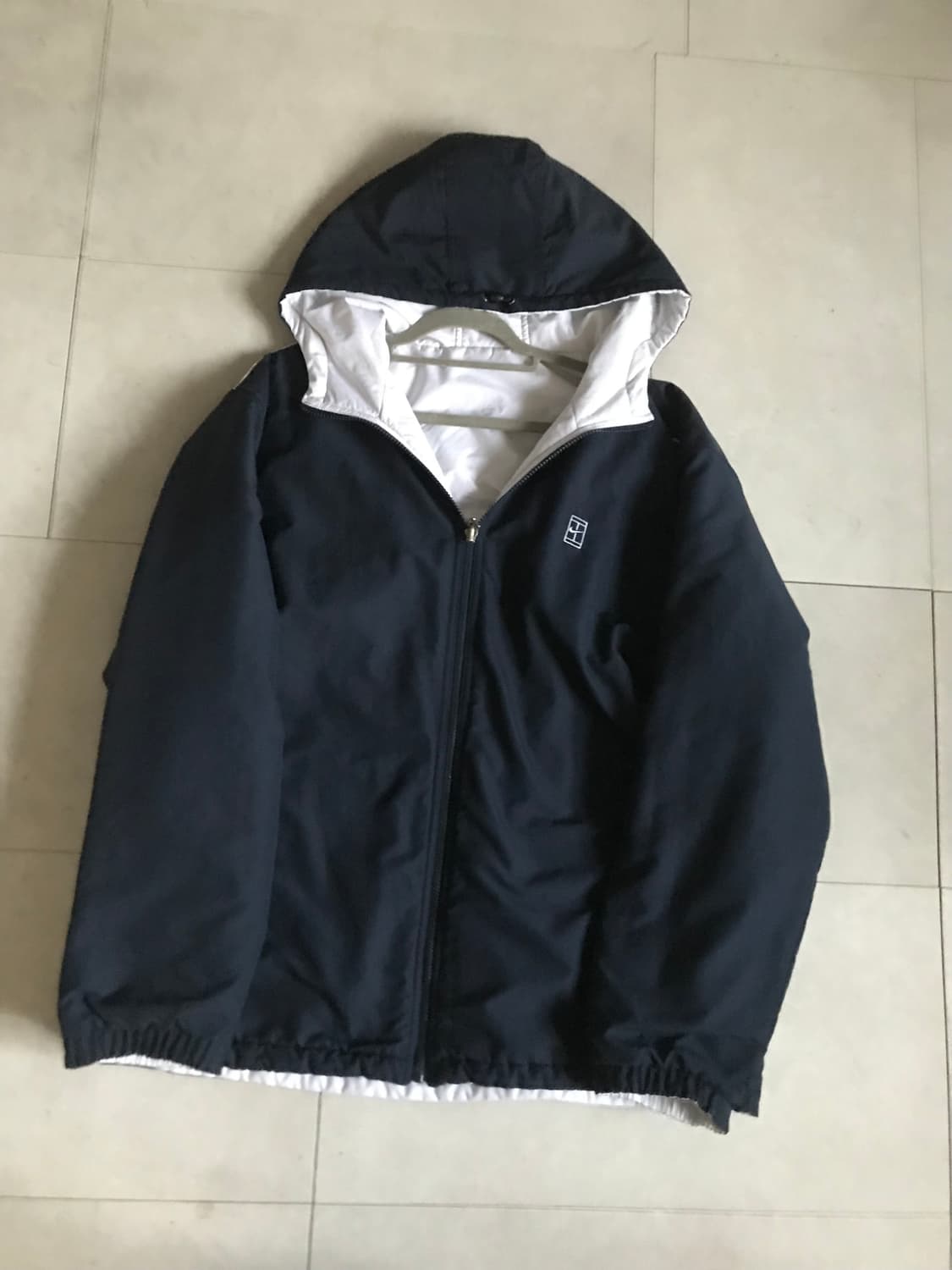 나이키 00s 네이비 화이트 리버시블 패딩 상품이미지9