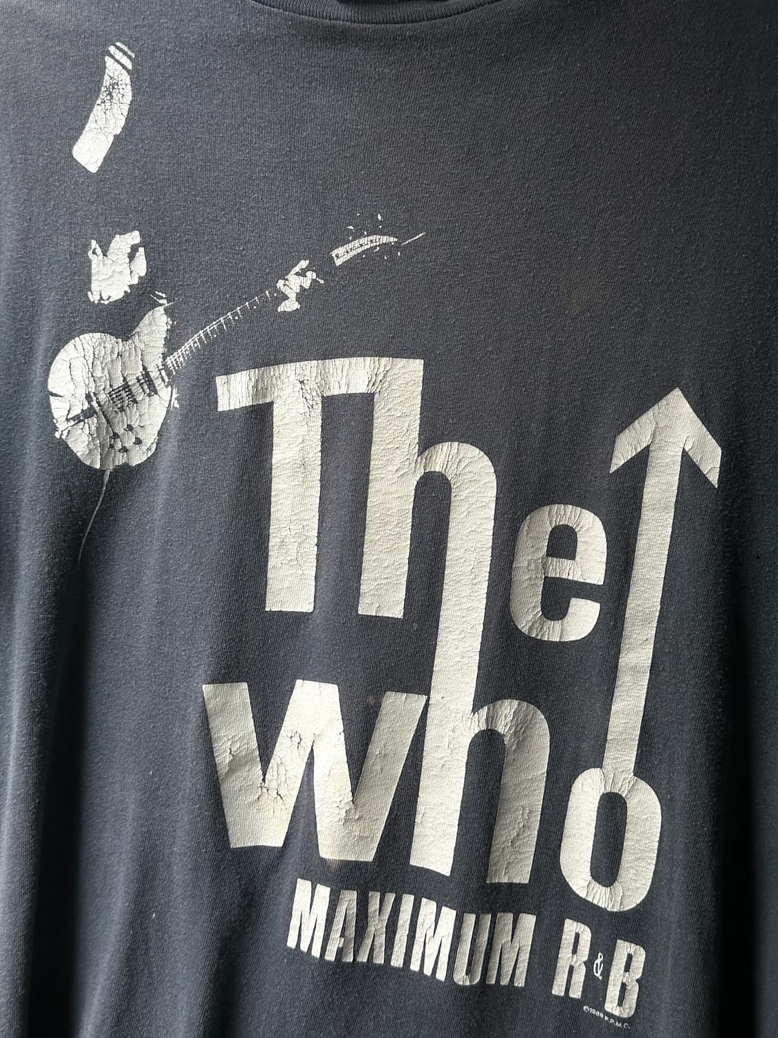 80’s OG The Who 티셔츠 하드페이딩 빈티지 밴드티 밴드티셔츠 상품이미지7