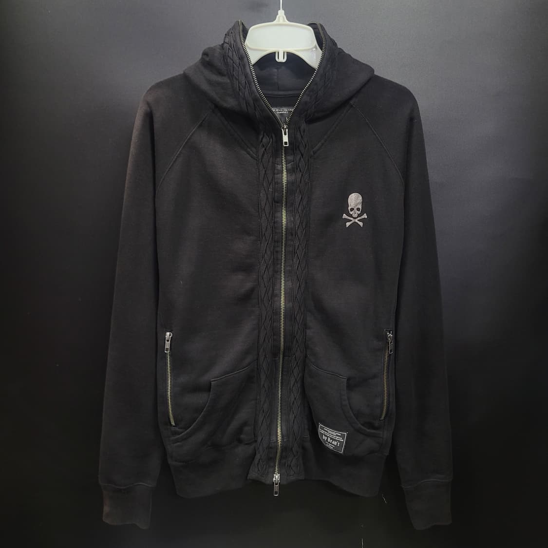 Bean's 빈티지 스컬 후드 집업  상품이미지10