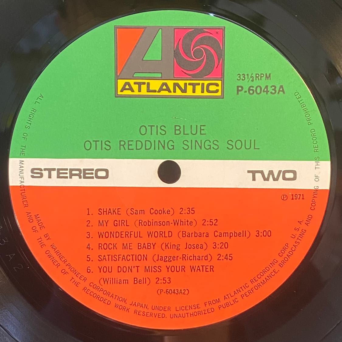 (중고LP-소울) Otis Redding -Otis Blue 상품이미지5