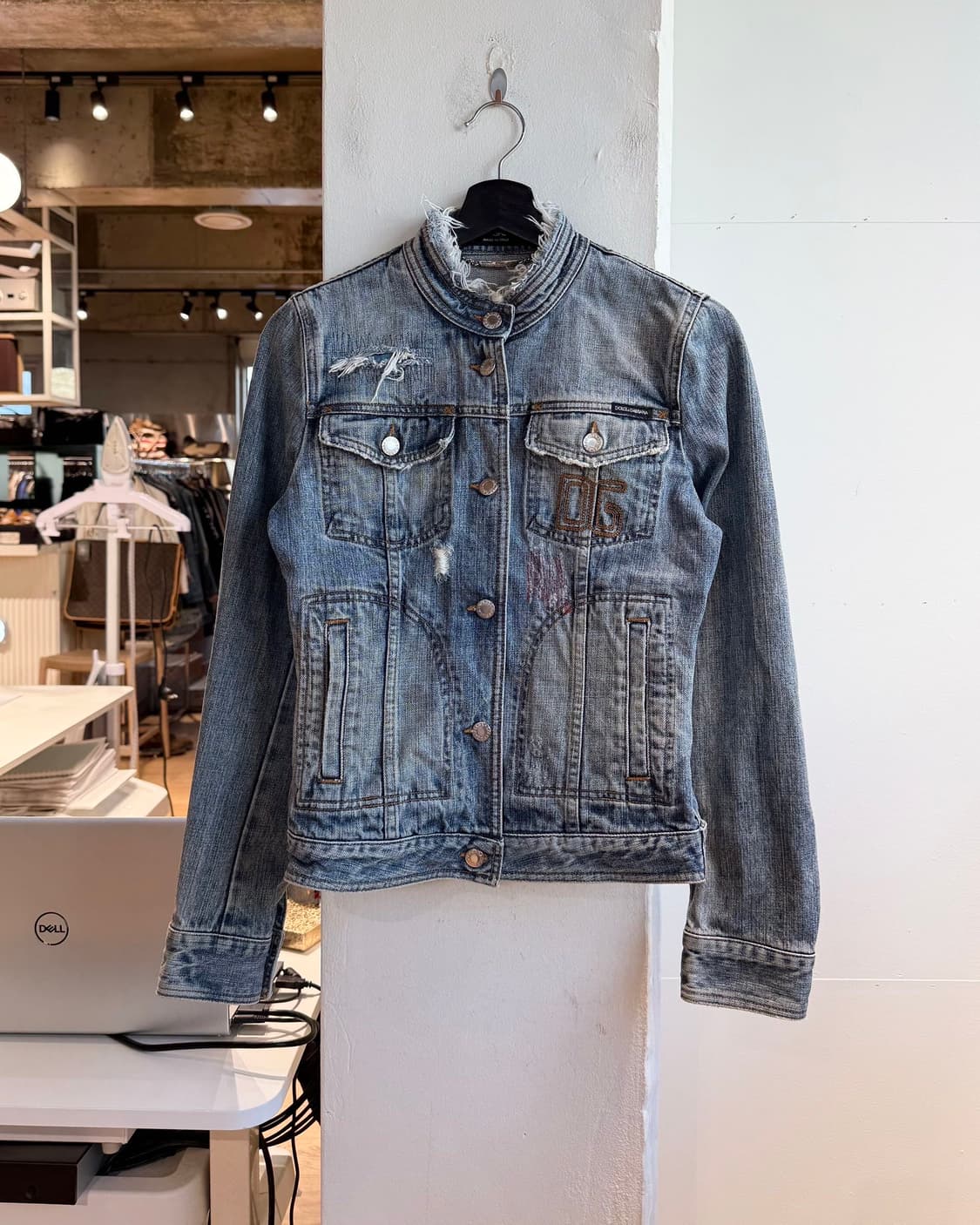 돌체앤가바나 데님 디스트로이드 자켓  상품이미지2