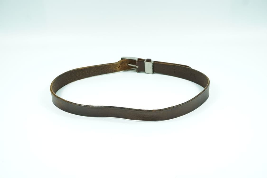 버팔로 빈티지 통가죽 벨트 상품이미지3