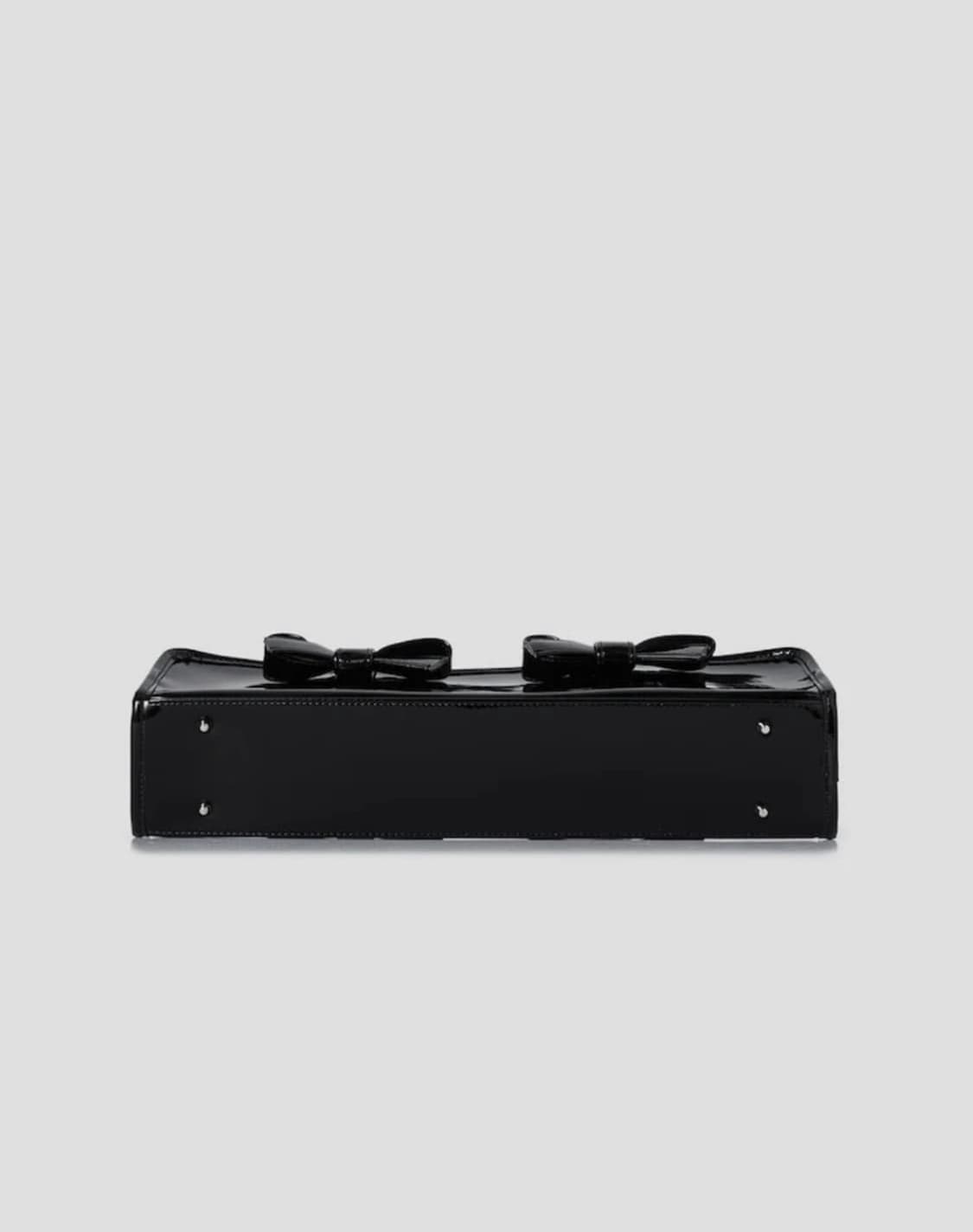 꼼데가르송 에나멜 리본백 상품이미지3