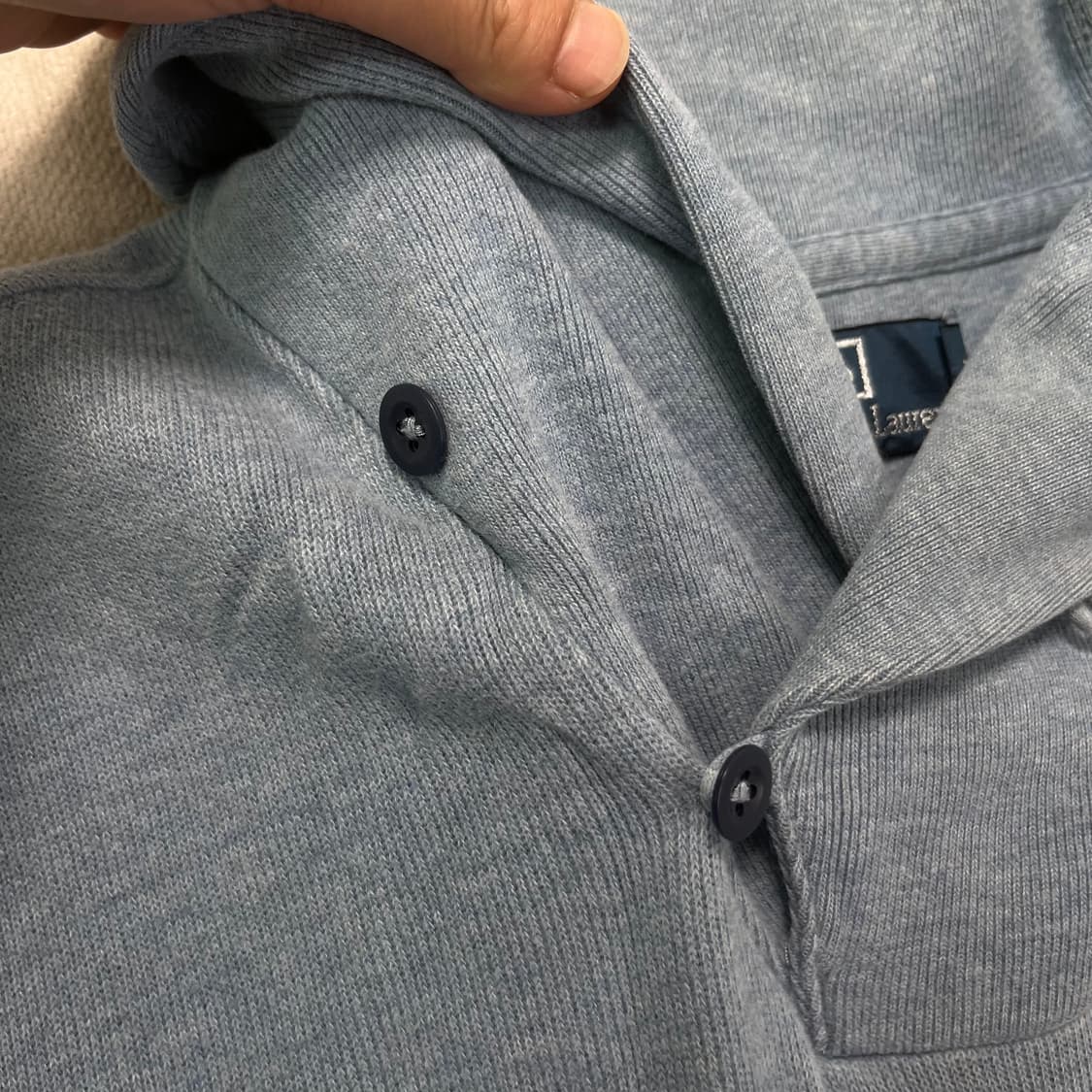 95 폴로랄프로렌 숄카라 하프 니트 상품이미지5