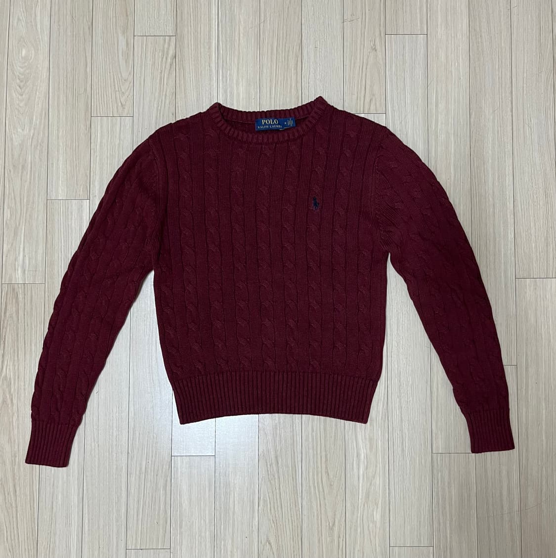 폴로 꽈베기 니트 폴로 케이블 니트 상품이미지3