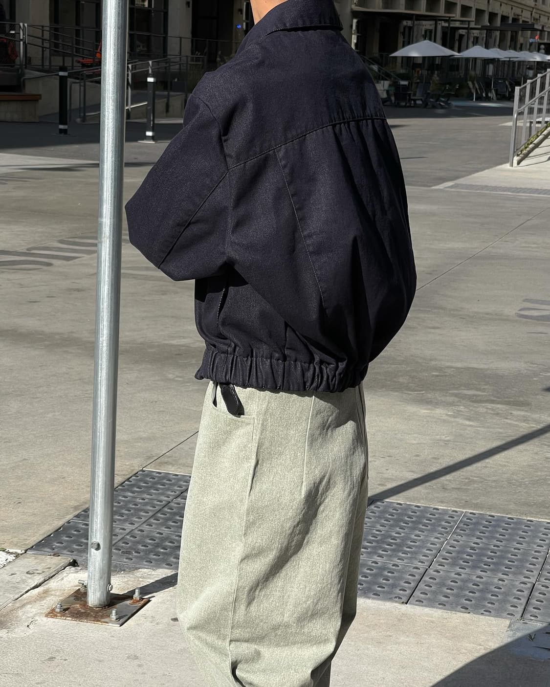 유루이made DTLA blouson crop jacket(수수료 무료) 상품이미지4