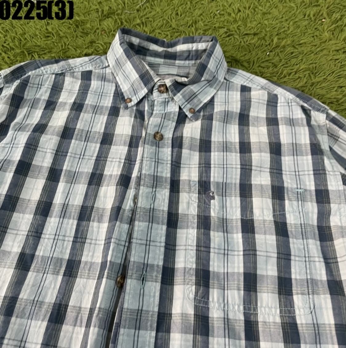 칼하트 체크 긴팔 셔츠 상품이미지2