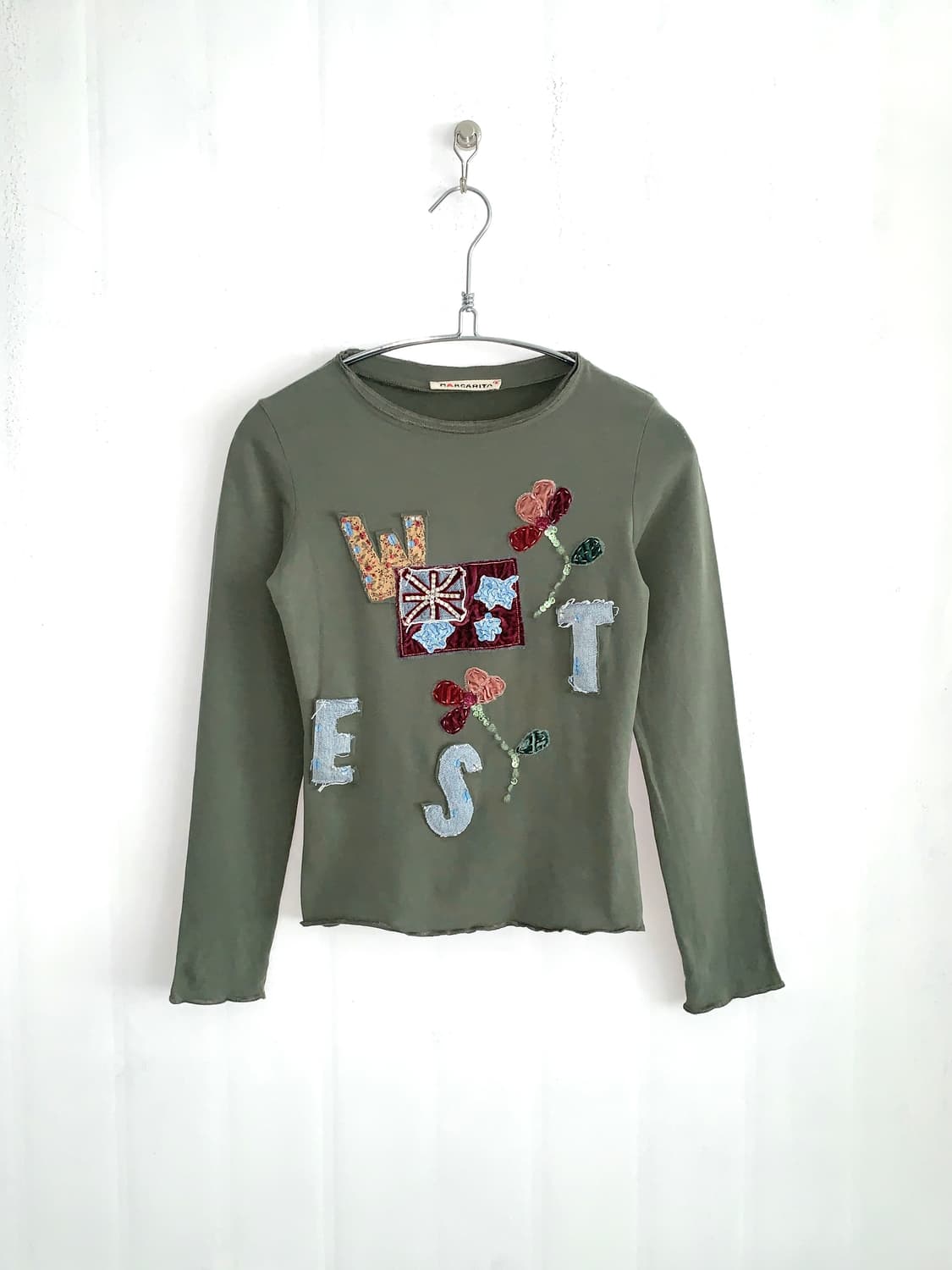 Y2K Kitsch Patchwork Long Sleeve 상품이미지8