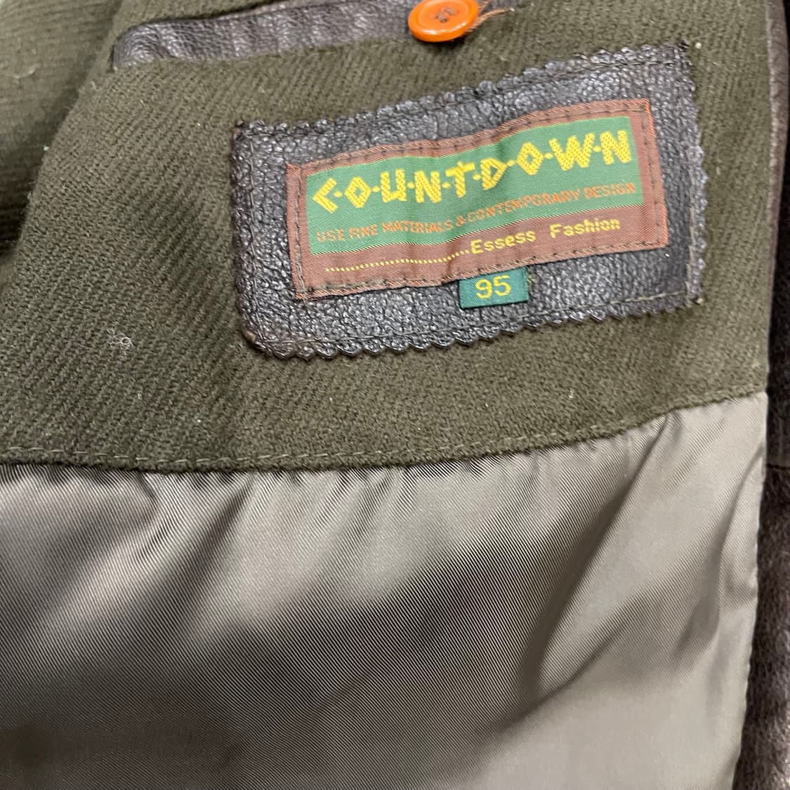 90's Vintage leather jacket 상품이미지8