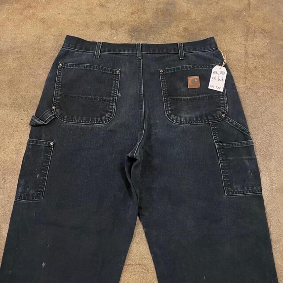 [34] 칼하트 B136 더블니 카펜더 팬츠 상품이미지6