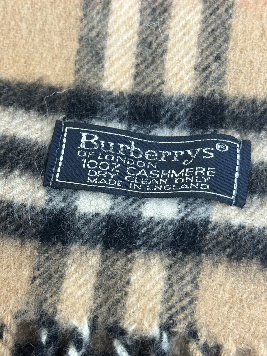 버버리 캐시미어 목도리 상품이미지8