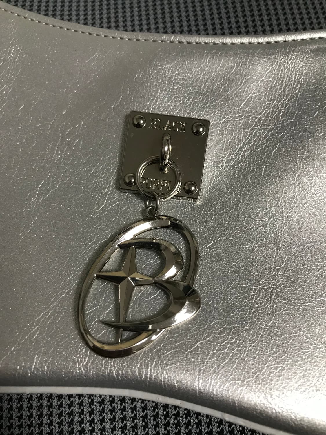 블랙퍼플 Codi keyring bag -silver 상품이미지2