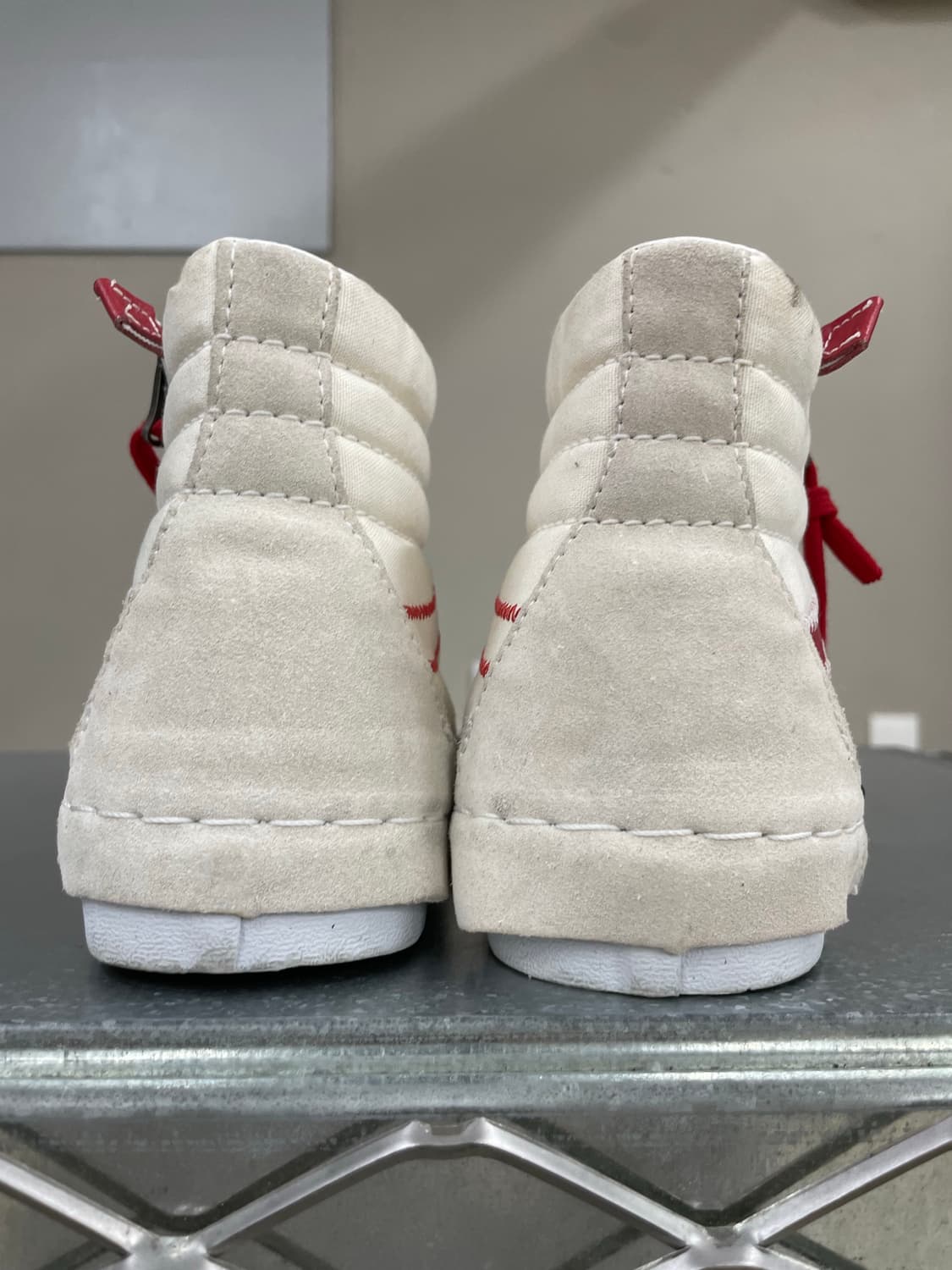 반스 SK8 하이 리이슈 캡 레이싱 레드 240 상품이미지3