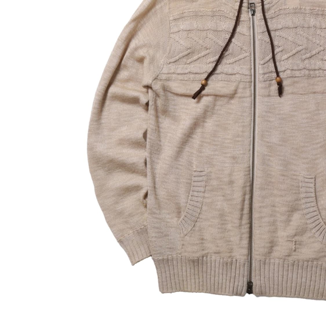 타케오 키우치 TAKEO KIKUCHI Knit Zip Hoodie

 상품이미지4