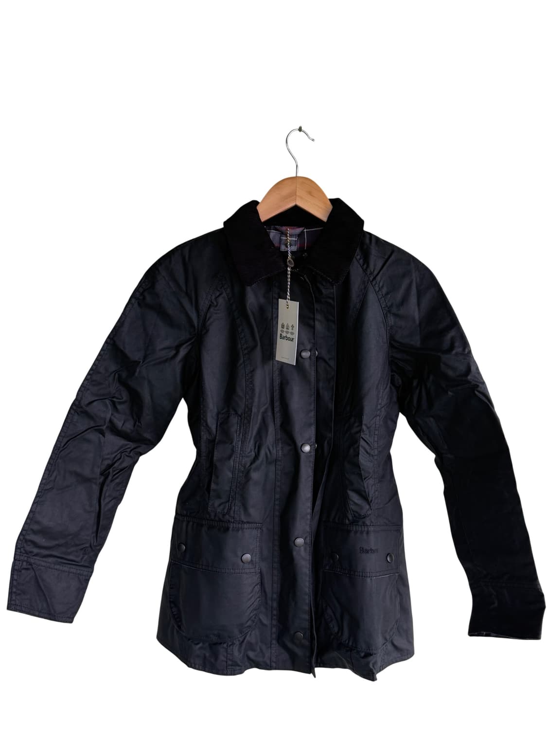 (새제품) 바버 비드넬 검정 UK 6 상품이미지1