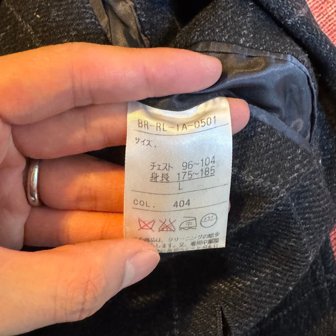 폴로 랄프로렌 울 헤링본 자켓 상품이미지5